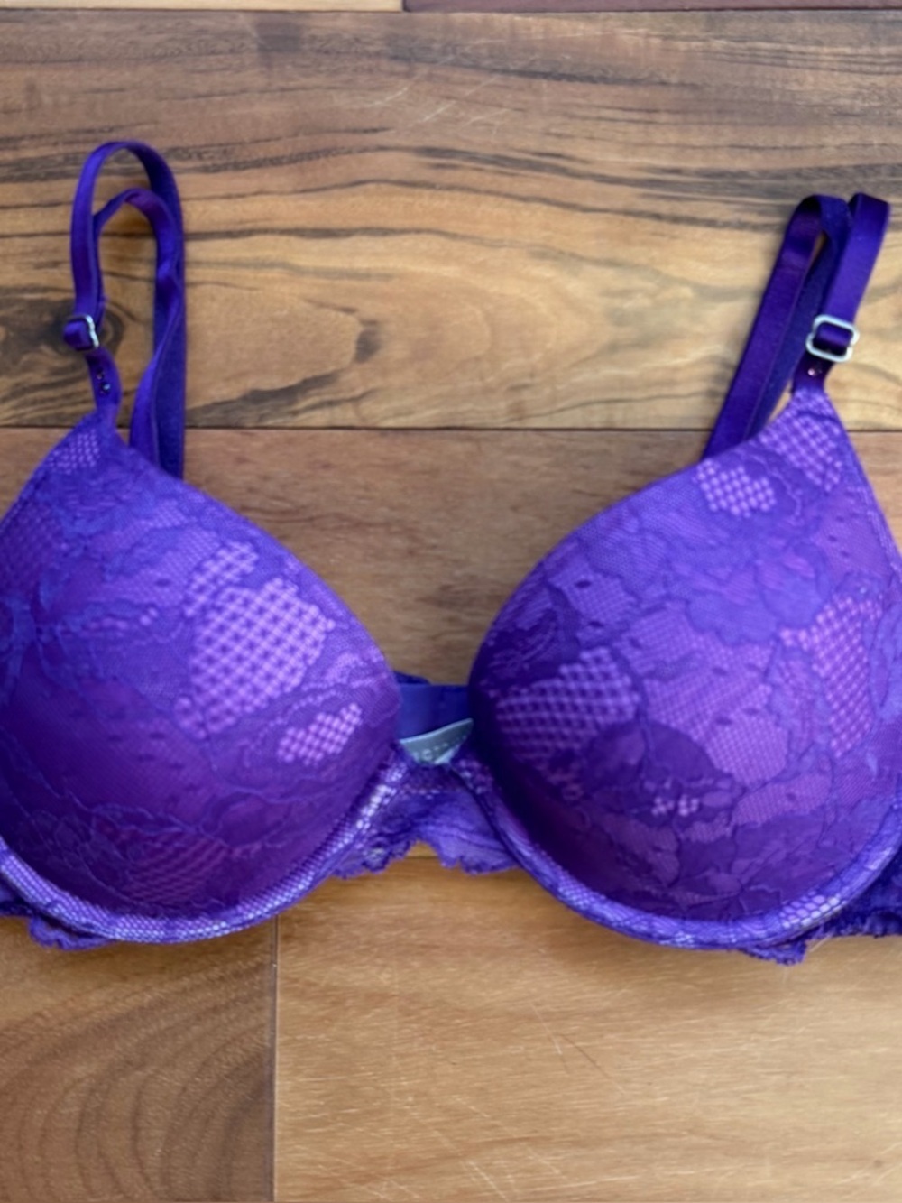 Victoria’s Secret Bio Fit Demi-Uplift Lace Bra
